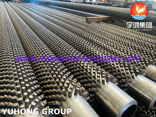 High Quality ASTM A312 TP316L Studded Tube For Furnaces and Steel Plants