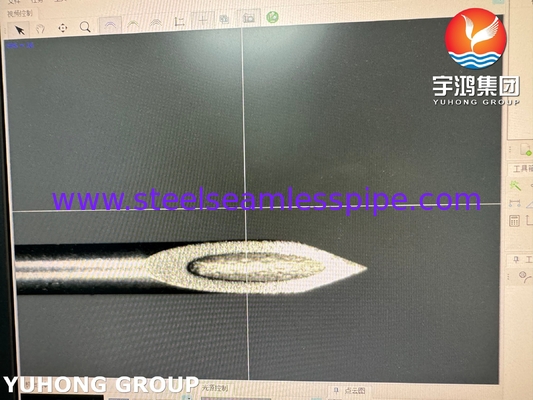 26G Stainless Steel Back Cut Bevel Point Needle Tube For Medical Puncture ISO9626 SUS304
