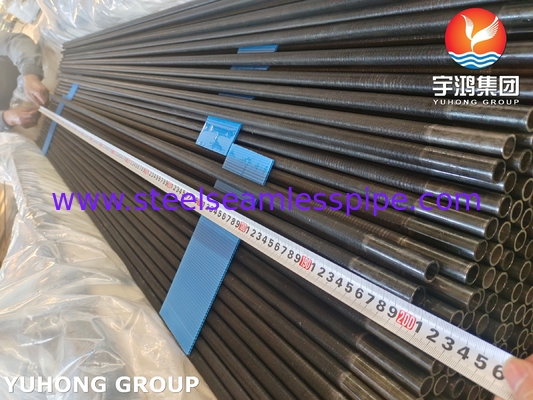 ASTM A333 Seamless Carbon Alloy Steel Gr 1 Low Finned Tube For Refineries Projects