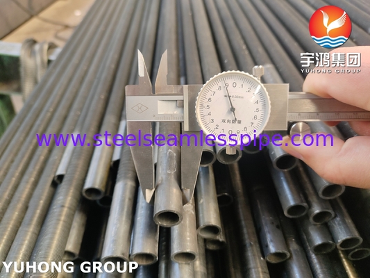 ASTM A333 Seamless Carbon Alloy Steel Gr 1 Low Finned Tube For Refineries Projects