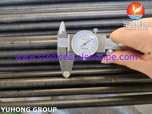 ASTM A333 Seamless Carbon Alloy Steel Gr 1 Low Finned Tube For Refineries Projects