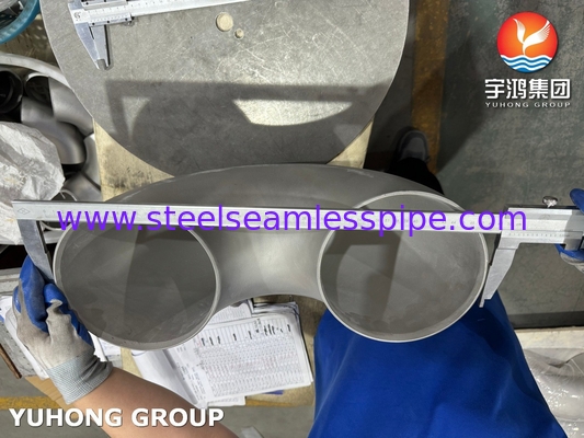 ASTM B366 UNS NO8810 180 RETURN 180 Deg Elbow Buttweld Fitting For Ethylene Cracking Furnace