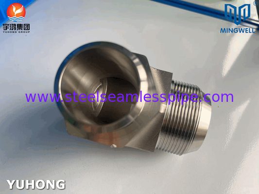 316L Hydraulic  Stainless Steel Fitting 90° Elbow