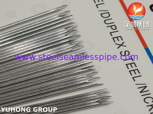 21G Lancet Point Injection Needle , Medical Stianless Steel Needle Tube ISO7864 SUS304