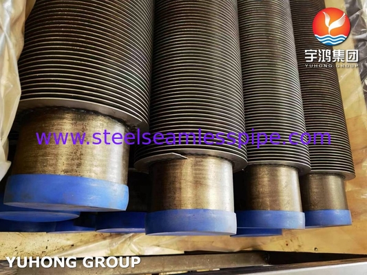 Alloy Steel ASME SA335 P91 Seamless High Frequency Welding Fin Tube For Heater