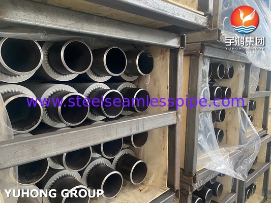 Alloy Steel ASME SA335 P91 Seamless High Frequency Welding Fin Tube For Heater