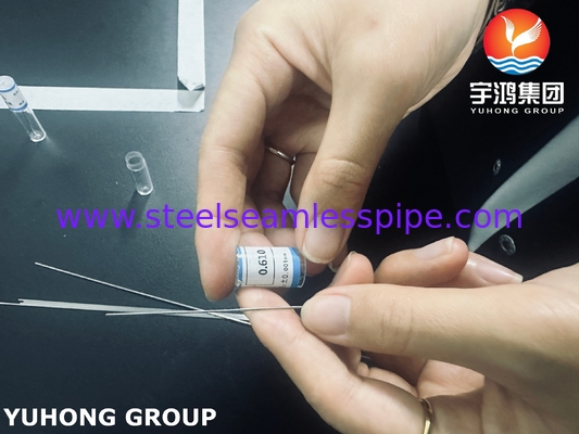 SUS304 ISO9626 , 20G Stainless Steel Biopsy Needle Tube For Tissue Samples Extraction , 0.9*0.15MM