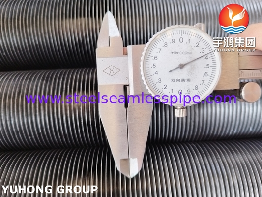 ASTM A213 T5 Alloy Steel Seamless Tube With Al1060 Fin Strip Fin Tube For Air Cooler