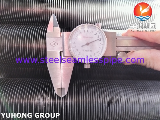 ASTM A213 T5 Alloy Steel Seamless Tube With Al1060 Fin Strip Fin Tube For Air Cooler