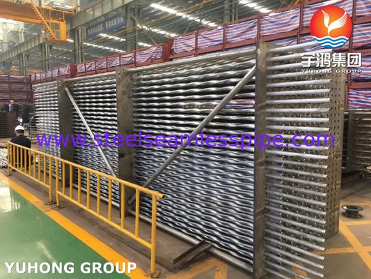 ASTM A312 TP310S Corrugated Stainless Steel Pipe Tube For Heat Exchanger