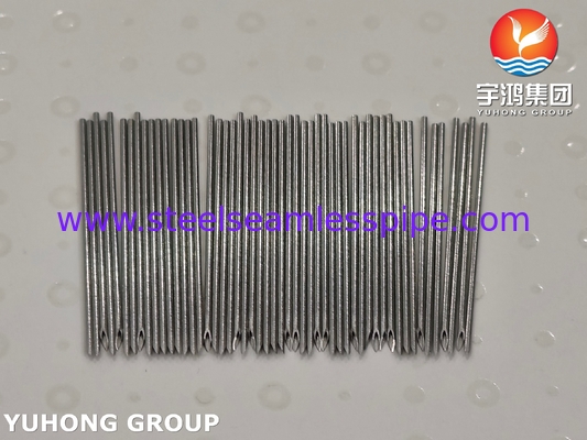 ISO9626 SUS304 21G Medical Stainless Steel Venous Injection Needle Tube Triple Bevelled Point