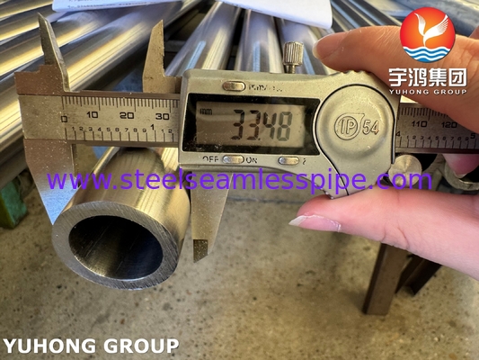 Bright Annealed Stainless Steel Seamless Pipe ASTM A312 A269 TP310S BA 1.4842