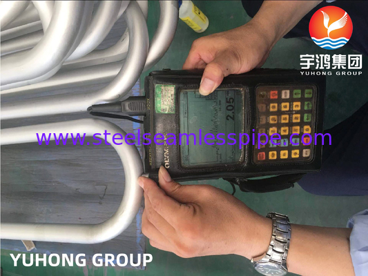 Inconel 625 Nickel Alloy Seamless U Tube ASTM B444 UNS NO8825 For Heat Exchanger