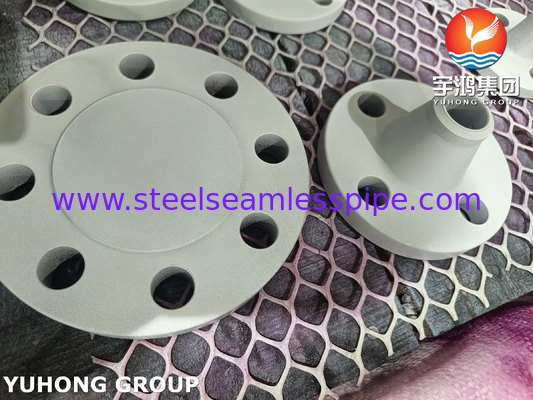 ASTM B564 N04400 Monel 400 Nickel Alloy Steel Forged Blind Raised Face Flange B16.5