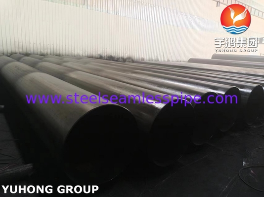 ASTM A53 / ASME SA53 Grade B LSAW Carbon Steel Welded Pipes NACE For Industrial Pipeline