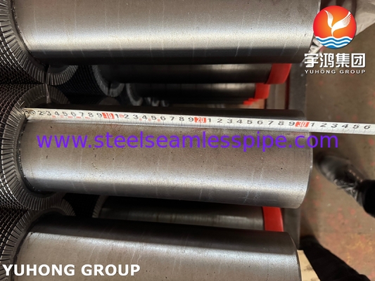 ASTM A335 P5 P9 P11 P22 High Frencuy Welding Serrated Fin Tube Solid