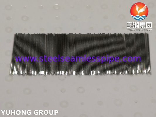 Stainless Steel Bevelled Solid Core Needle Tube, SUS304 Blood Lancet For Sample Collection