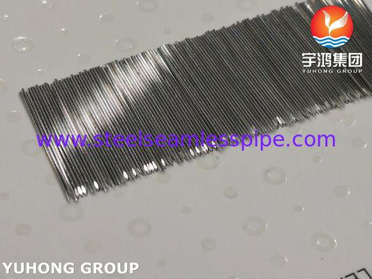 Stainless Steel Bevelled Solid Core Needle Tube, SUS304 Blood Lancet For Sample Collection