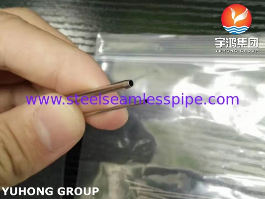 Stainless Steel 304 316 Capillary Tube Customized Non-standard Electrode Tube For Lithium Battery