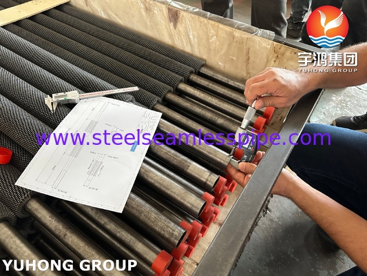 ASTM A213 T11 Alloy Steel Sesmless Tube Serrated HFW Fin Tube For Refinery