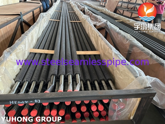 ASTM A213 T11 Alloy Steel Sesmless Tube Serrated HFW Fin Tube For Refinery