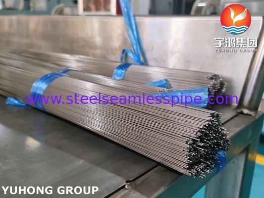 ISO9626 SS304 Welded Stainless Steel Medical Capillary Tube Hypodermic Tube