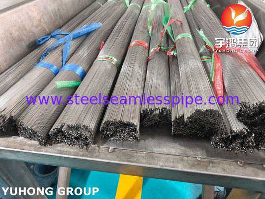 ISO9626 SUS304 Welded Stainless Steel Medical Capillary Tube , Hypodermic Tube
