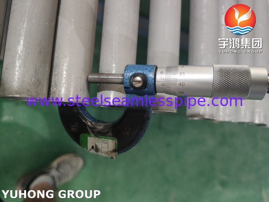 ASTM A249 TP316Ti Stainless Steel Welded Tube, Petrochemical, Heat Exchangers Oil and Gas