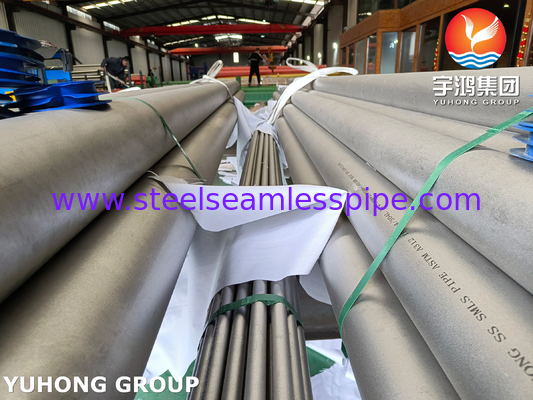 ASME SA312 TP304 / TP304L Stainless Steel Seamless Pipe For High Temperature Service