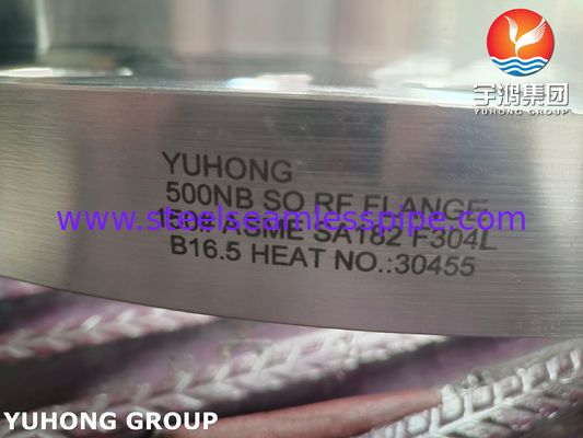 SA182 F304L Stainless Steel Slip On Flange Blind Flange RF FF For High Temperature Service