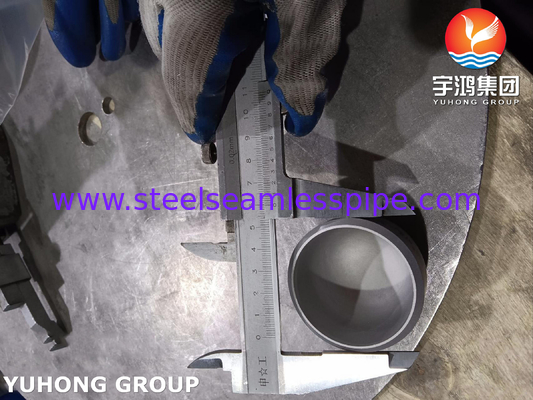 ASTM A815 UNS S32750 Stainless Steel Cap Fittings for High Pressure