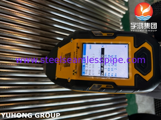 ASTM A249 TP316L Stainless Steel Welded Tube Bright Annealed