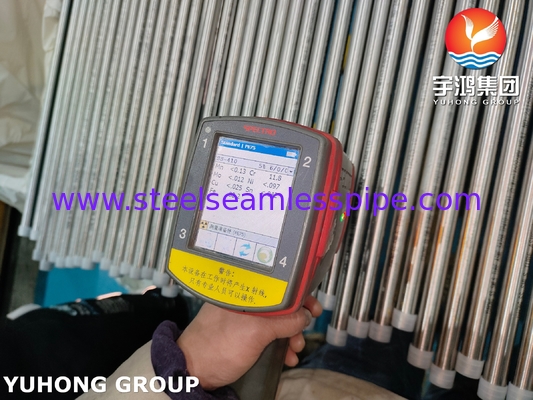 ASTM A268 TP410 Stainless Steel Seamless Tube Bright Annealed Heat Exchanger Tube