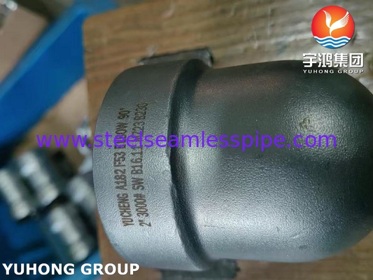ASTM A182 F53 S32750 Super Duplex Stainless Steel Fitting 90Deg Elbow B16.11 Chemical Application