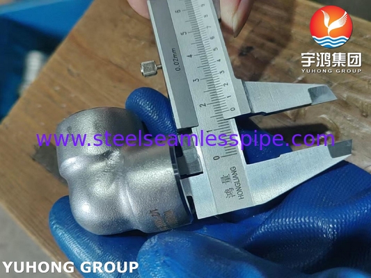ASTM A182 F53 S32750 Super Duplex Stainless Steel Fitting 90Deg Elbow B16.11 Chemical Application