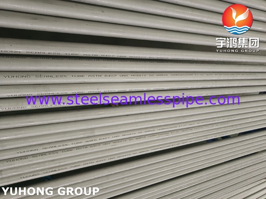 B407 N08810 Incoloy 800H Nickel Alloy Steel Seamless Tube End Type Plain End For Superheaters And Furnace
