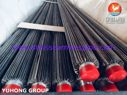 ASTM A213 TP316L Longitudinal Weding Fin Tube For Oil Coolers Refrigeration Systems