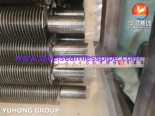 Carbon Steel ASTM A179  G Type Embedded Fin Tube For Air Cooler