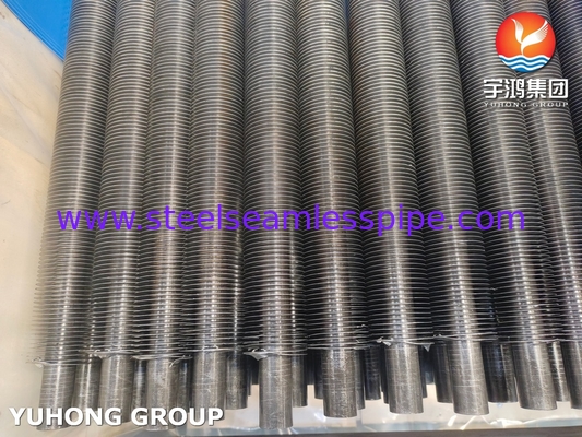 Carbon Steel ASTM A179  G Type Embedded Fin Tube For Air Cooler