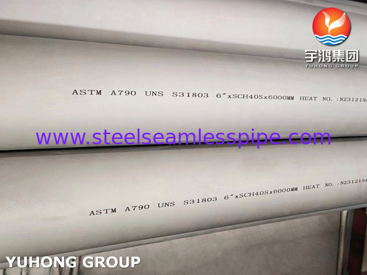 ASTM A790 / ASME SA790 S31803 Duplex Stainless Steel Pipe