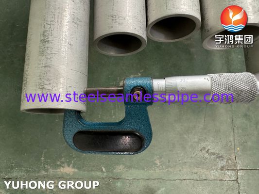 ASME SB407 UNS N08811 Nickel Iron Chromium Alloy Seamless Tube For High Temperature Industrial Pipeline