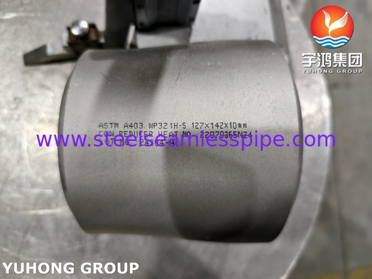 ASTM A403 WP321H Stainless Steel Concentric Reducer ASME B16.9 Buttweld Fitting