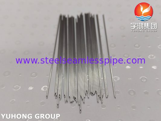 SUS304 Medical Grade Stainless Steel Intravenous Indwelling Needle Tube ,  Back Cut Tip