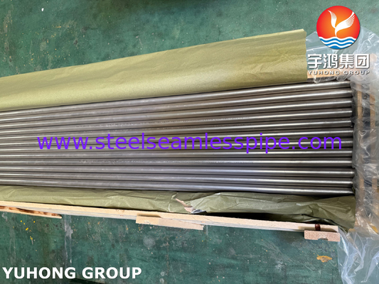 ASTM B111 C71500 Copper Nickel Tube Superior Seawater Corrosion Resistance For Heat Exchangers