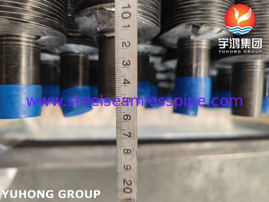 ASTM A179 Embeded Fin Tube Carbon Steel Seamless Tube For Heat Exchanger