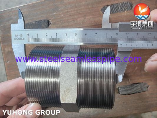ASTM A182 F316L BSP Union Hex Nipple Pressure Forgings