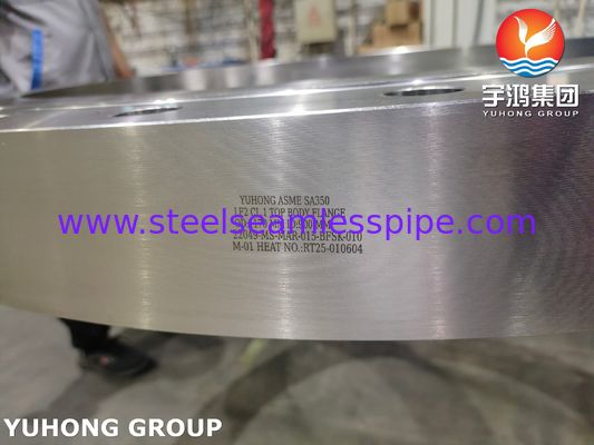ASTM A350 / ASME SA350 LF2 Class 1 Alloy Steel Forged Flange B16.5 For Low Temperature