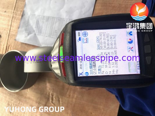 ASTM A403 WP304 Stainless Steel Pipe Cap Butt Weld Fitting ASME B16.9 Corrosion Resistant