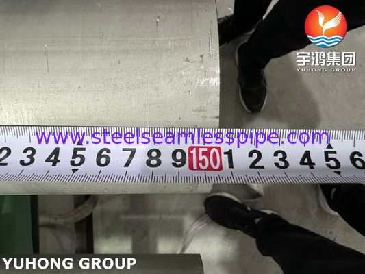 EN 10216-5 1.4462 X2CrNiMoN22-5-3 UNS32205 Seamless Stainless Steel Tubes For Pressure Purposes