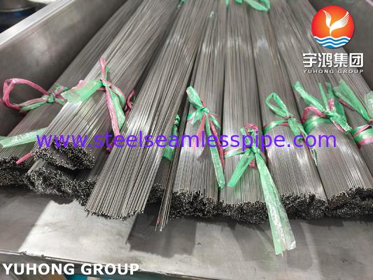 SUS304 Stainless Steel Capillary Medical Tube For Syringes Catheters ISO9626